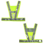 Custom Imprinted Safety Vest In V Shape Reflective