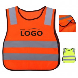Custom Kids High Visibility Reflective Safety Vest  Custom Kids High Visibility Reflective Safety Vest