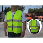 Class 2 Neon Green Safety Vest w/ANSI/ISEA 107-2004 Compliance Logo Branded