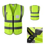 Logo Branded Reflective Safety Vest