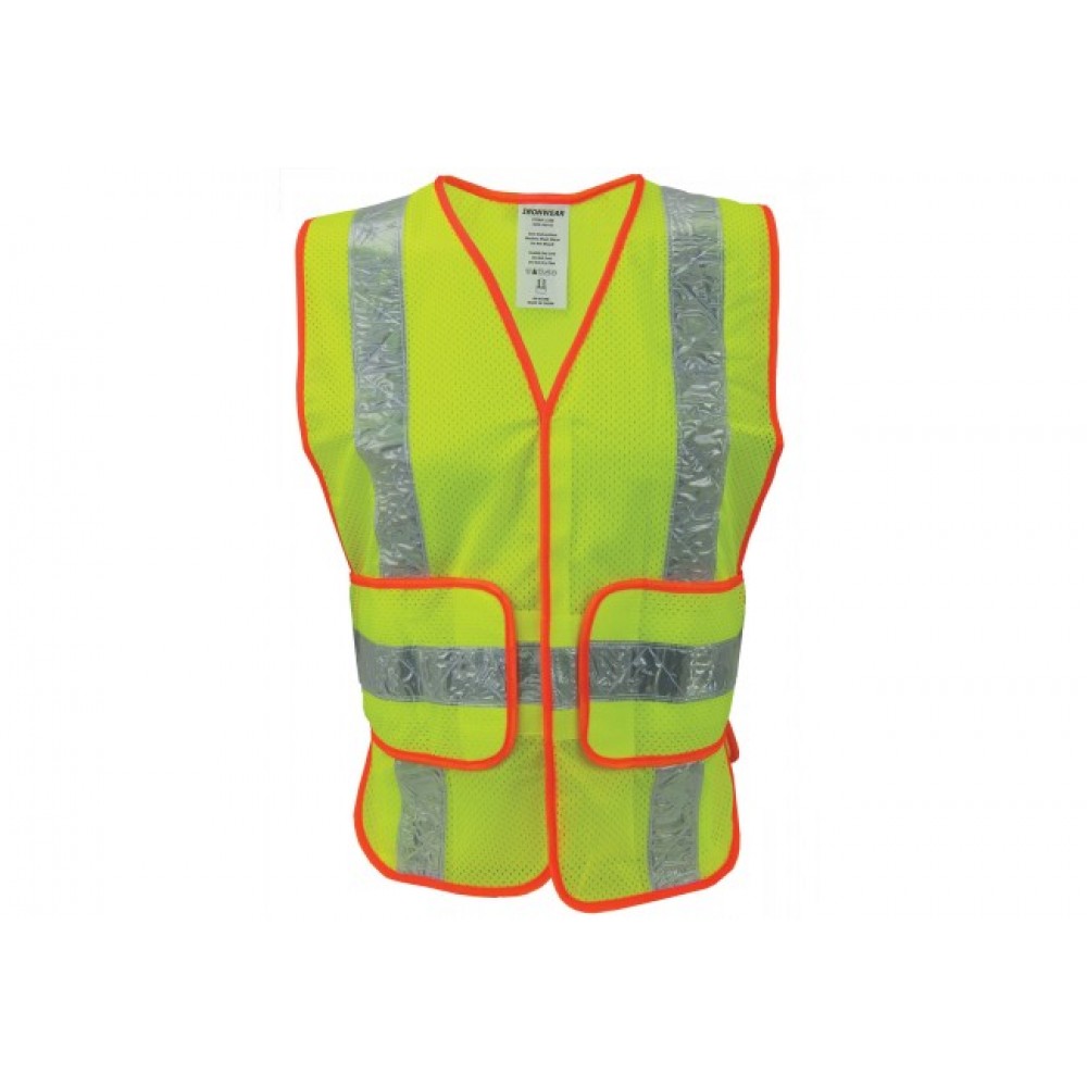 Chevron Reflective Safety Vest Custom Imprinted