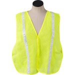 Custom Printed Safety Vest with Reflective Stripes