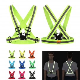 Promotional Adjustable Reflective Vest Suspenders  Promotional Adjustable Reflective Vest Suspenders