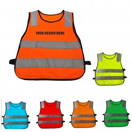 Kids Reflective Vest MOQ 50 PCS with logo  Kids Reflective Vest MOQ 50 PCS with logo