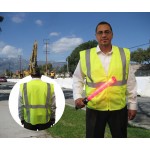 Personalized 3C Products Safety Neon Green/Yellow Vest ANSI Class 2