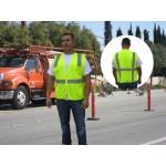 3C Products ANSI 107-2020 Class 2 Neon Green Safety Vest with logo