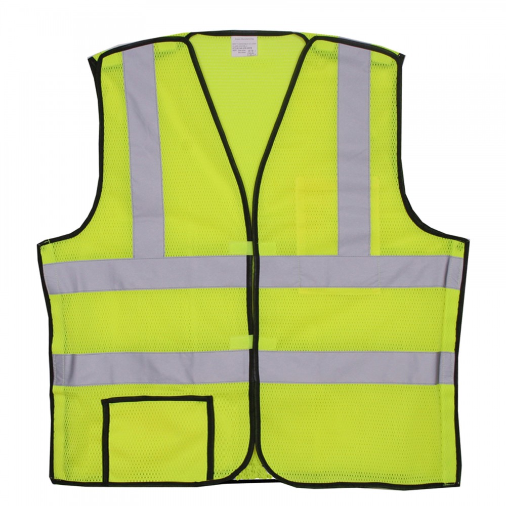 Personalized Yellow Mesh Break-Away Safety Vest