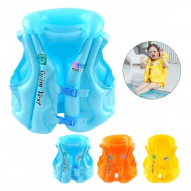 Promotional Inflatable Safety Swim Vest for Kids