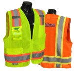 Logo Branded Class 2 Safety Vest With Extra Pockets