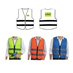 Reflective Safety Vest Custom Imprinted