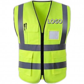 Custom Printed:Logo Branded Safety Vest