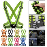 Adjustable Reflective Safety Vest Custom Imprinted