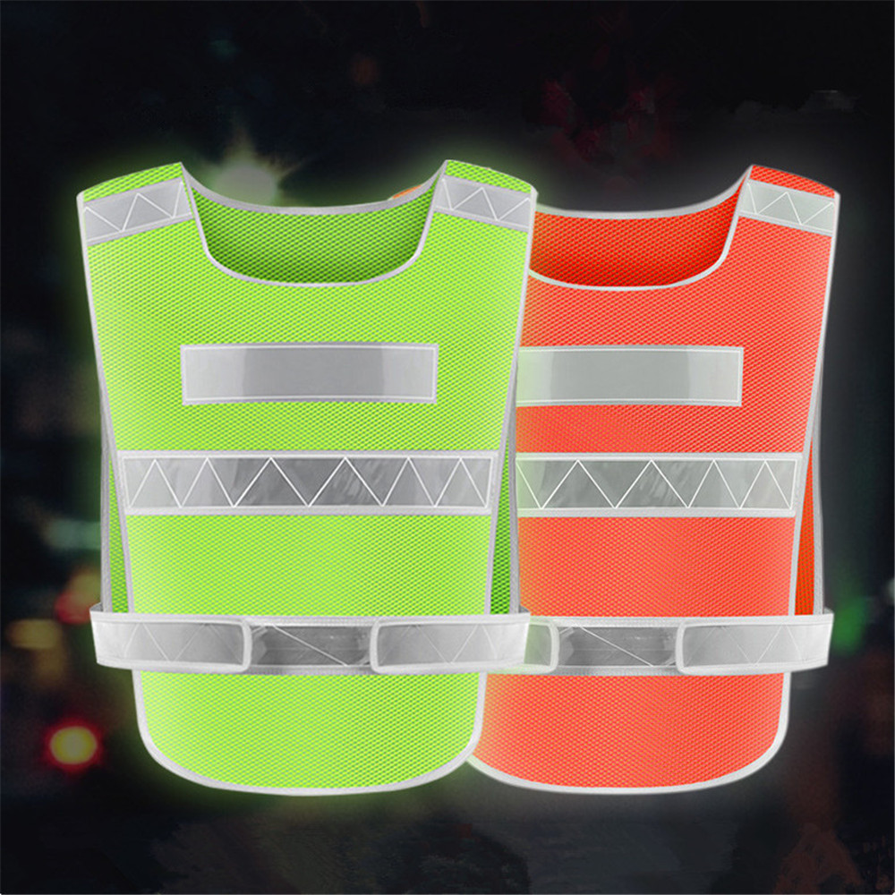 Lightweight Mesh Reflective Safety Vest Custom Printed Lightweight Mesh Reflective Safety Vest Custom Printed