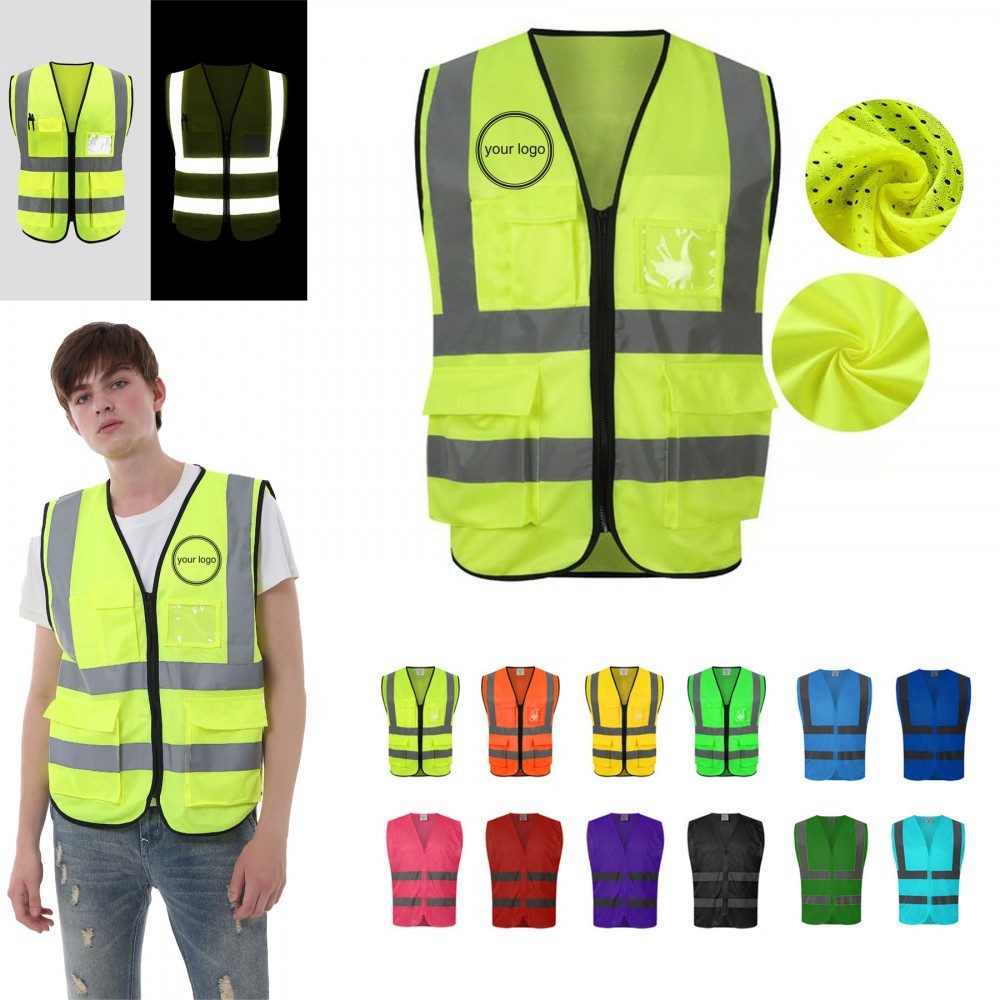 Promotional Reflective Warning Work Vest