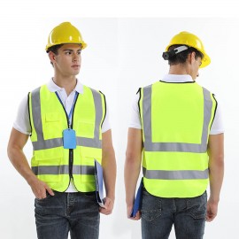 Custom Printed Reflective Safety Vest