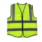 Custom Imprinted Reflective Safety Vest with pockets