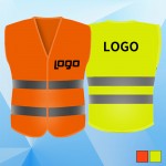 Adult Unisex Reflective Safety Vest Logo Branded