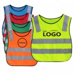 Kids Reflective Safety Visibility Vest with logo