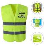 Lightweight Reflective Safety Vest with logo