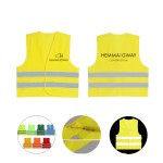 Custom High Visibility Safety Vest W/ Reflective Strip