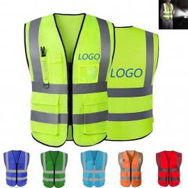 Personalized High Visibility Mesh Safety Reflective Vest