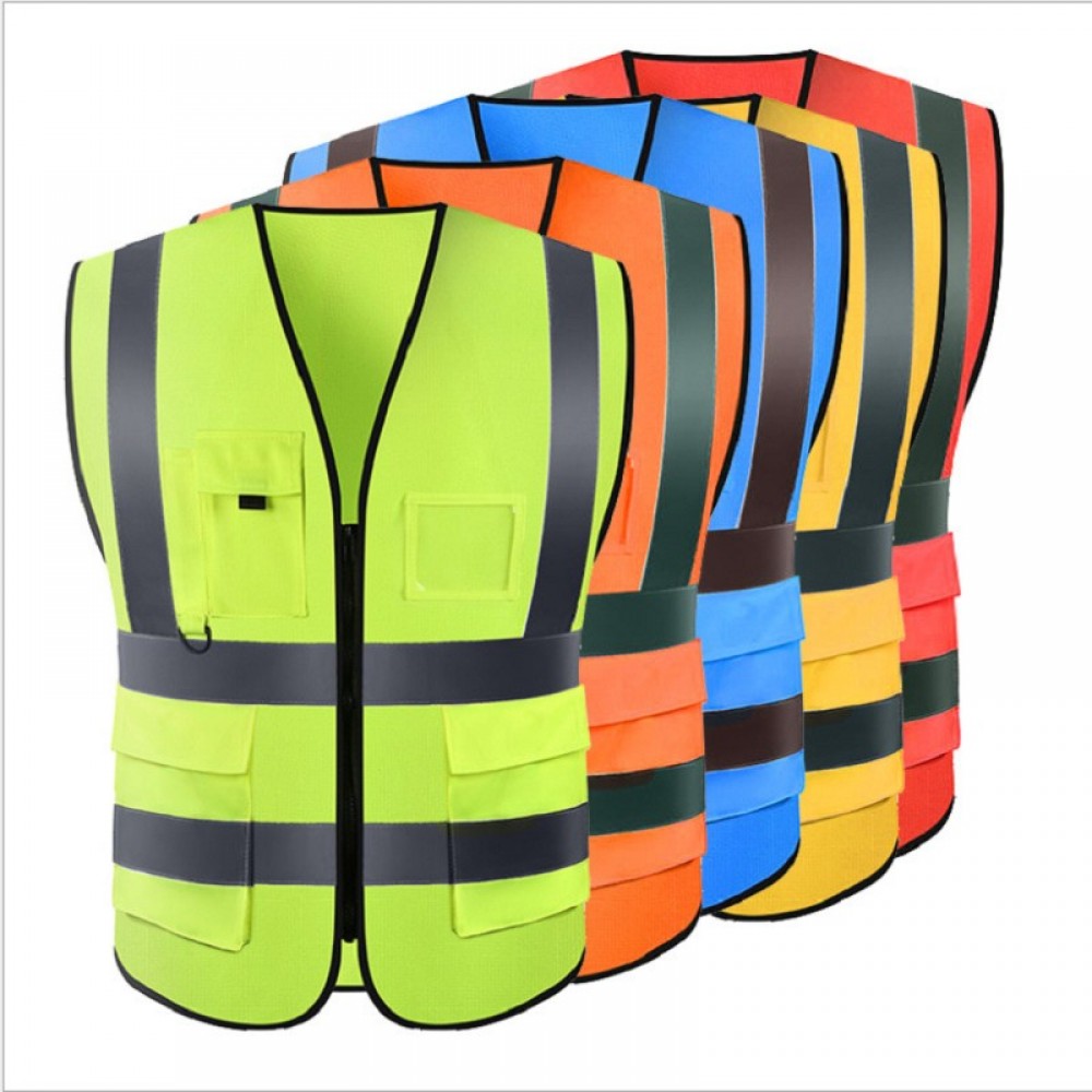 Red Kap High Visibility Safety Vest Custom Imprinted Red Kap High Visibility Safety Vest Custom Imprinted