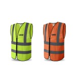 Reflective Mesh Safety Vest Custom Imprinted