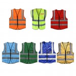 Safety Vest With Reflective Strips Custom Imprinted