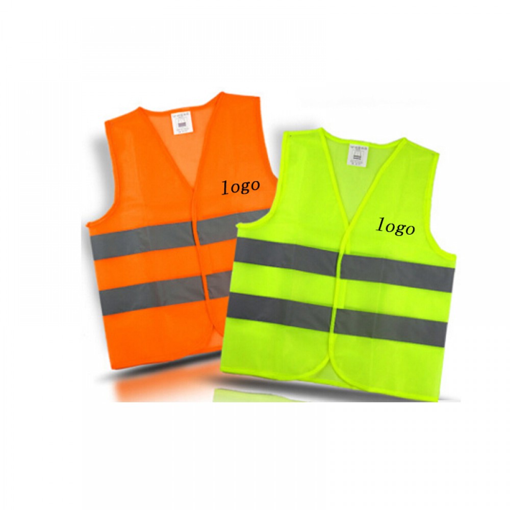 High Visibility Adult Safety Vest Custom Printed High Visibility Adult Safety Vest Custom Printed