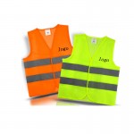 High Visibility Adult Safety Vest Custom Printed