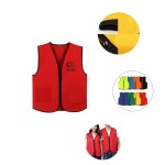 Custom 2 Pocket Uniform Volunteer Vest w/ Zipper