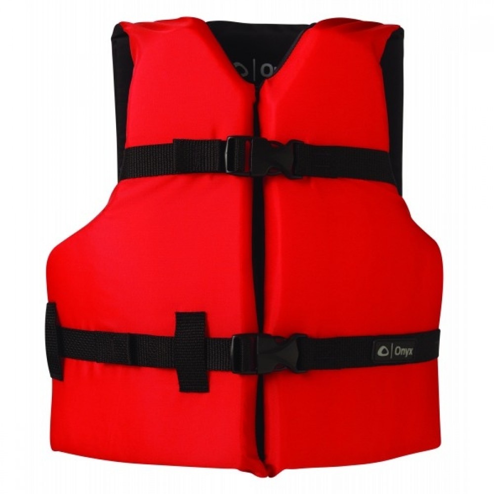 Kemp USA Red Youth Universal Life Vest Logo Branded Kemp USA Red Youth Universal Life Vest Logo Branded
