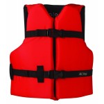 Kemp USA Red Youth Universal Life Vest Logo Branded