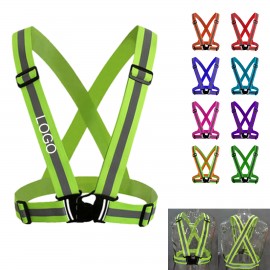 Adjustable Reflective Vest High Visibility Safety Vest with logo  Adjustable Reflective Vest High Visibility Safety Vest with logo