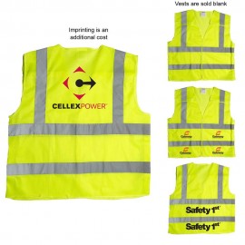 Logo Branded Quick Release ANSI 2 Safety Vest Logo Branded Quick Release ANSI 2 Safety Vest