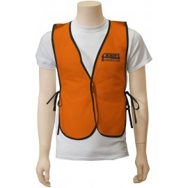 No Stripe Daylight Safety Vest with logo  No Stripe Daylight Safety Vest with logo