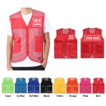 Unisex Mesh Safety Vest Custom Imprinted