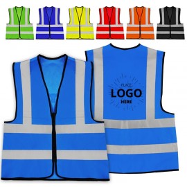 Safety Reflective Vest with logo  Safety Reflective Vest with logo