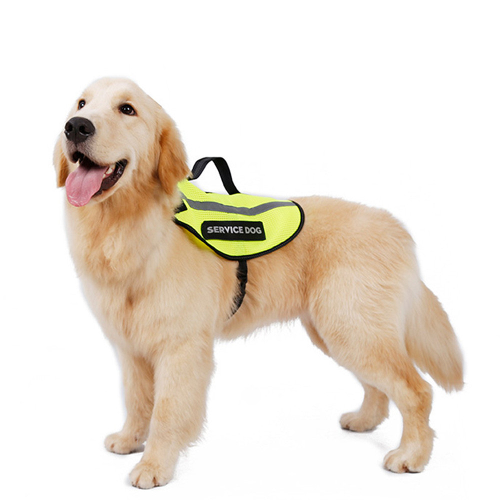 Dog Safety Reflective Vest with Leash Hole Custom Printed Dog Safety Reflective Vest with Leash Hole Custom Printed