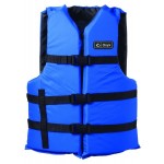 Kemp USA Blue Adult Universal Life Vest Custom Printed