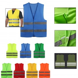 Reflective Safety Vest Logo Branded