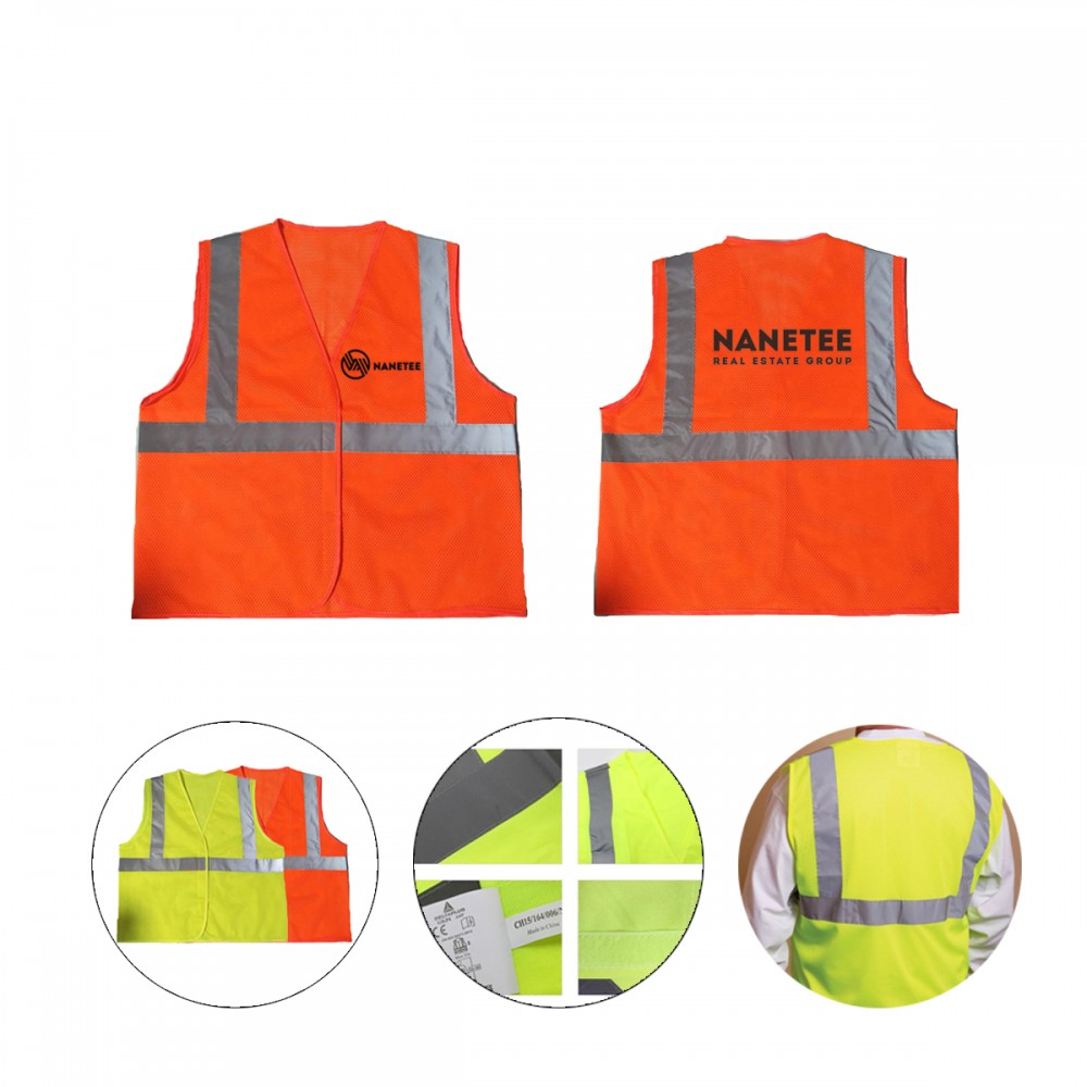 Reflective Safety Vest with logo Reflective Safety Vest with logo