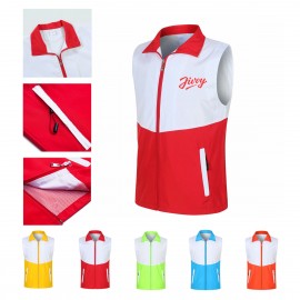 Custom Printed:Logo Branded Activity Volunteer Supermarket Uniform Vest  Custom Printed:Logo Branded Activity Volunteer Supermarket Uniform Vest