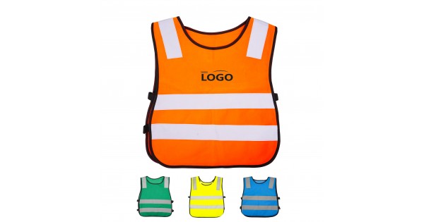 Kids Safety Vest with logo - Bravamarketing.com | Safety Vests