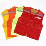 Promotional Safety Vest with Reflective Strips