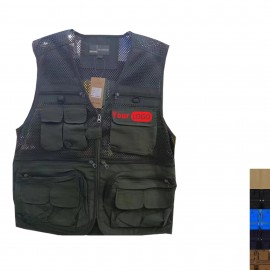 Promotional Outdoor Unisex Mesh Breathable Professional Photography Vest