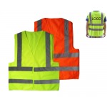 Custom Imprinted Basic Reflective Safety Vest