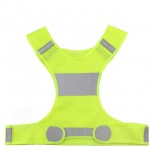 Reflective Mesh Vest Running Gear Logo Branded