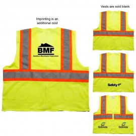 Logo Branded ANSI 2 Tri Color Safety Vest