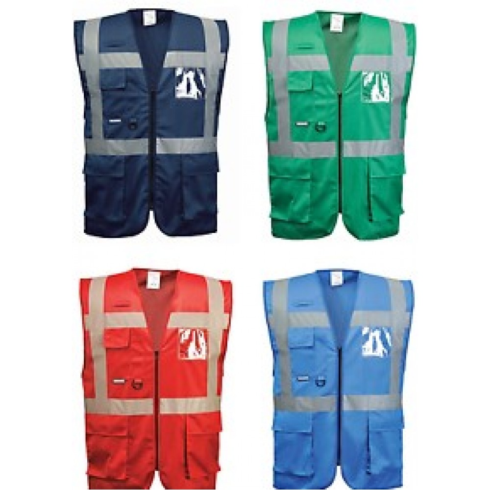 Kingwood Executive Mesh Vest Logo Branded Kingwood Executive Mesh Vest Logo Branded